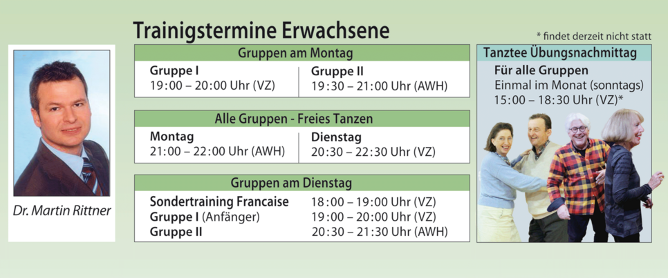 Trainingstermine-Erw